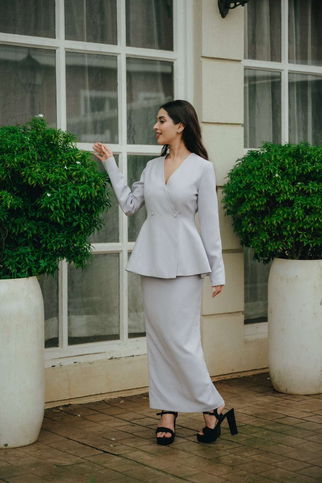 Frost Crest Skirt Set