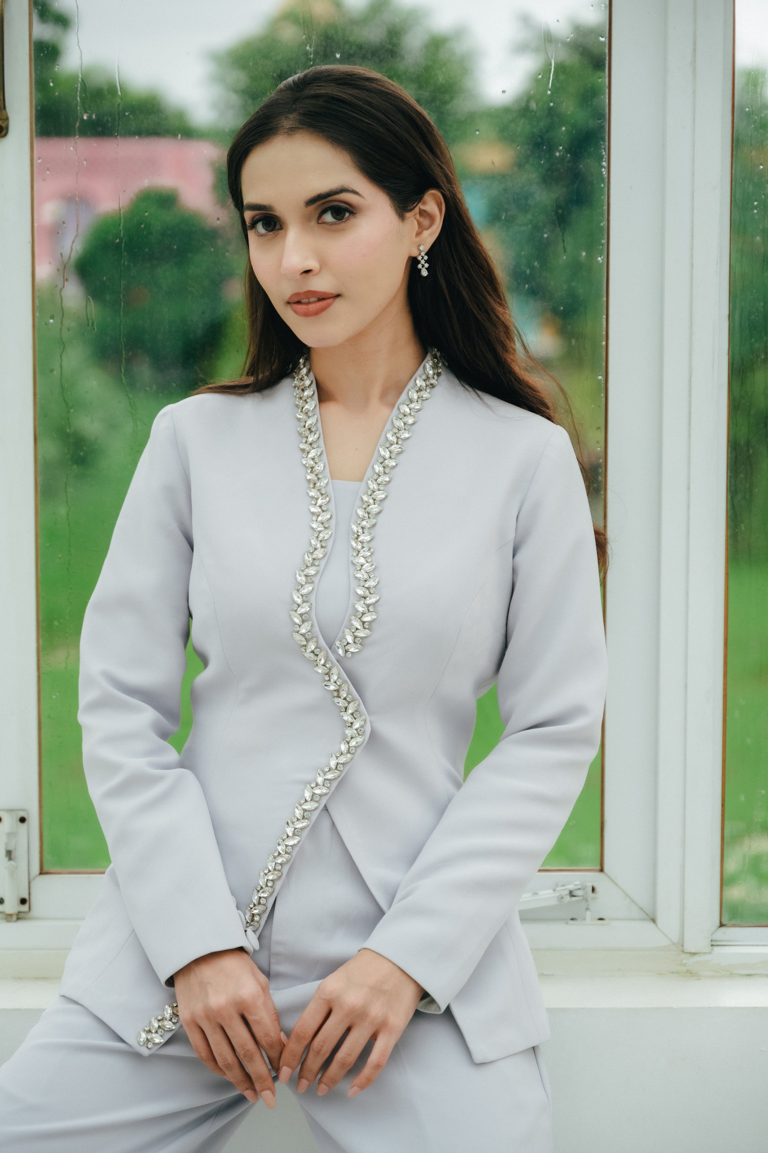 Frost Cascade Blazer Set