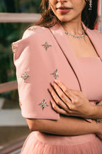Rose Stardust Blazer Set