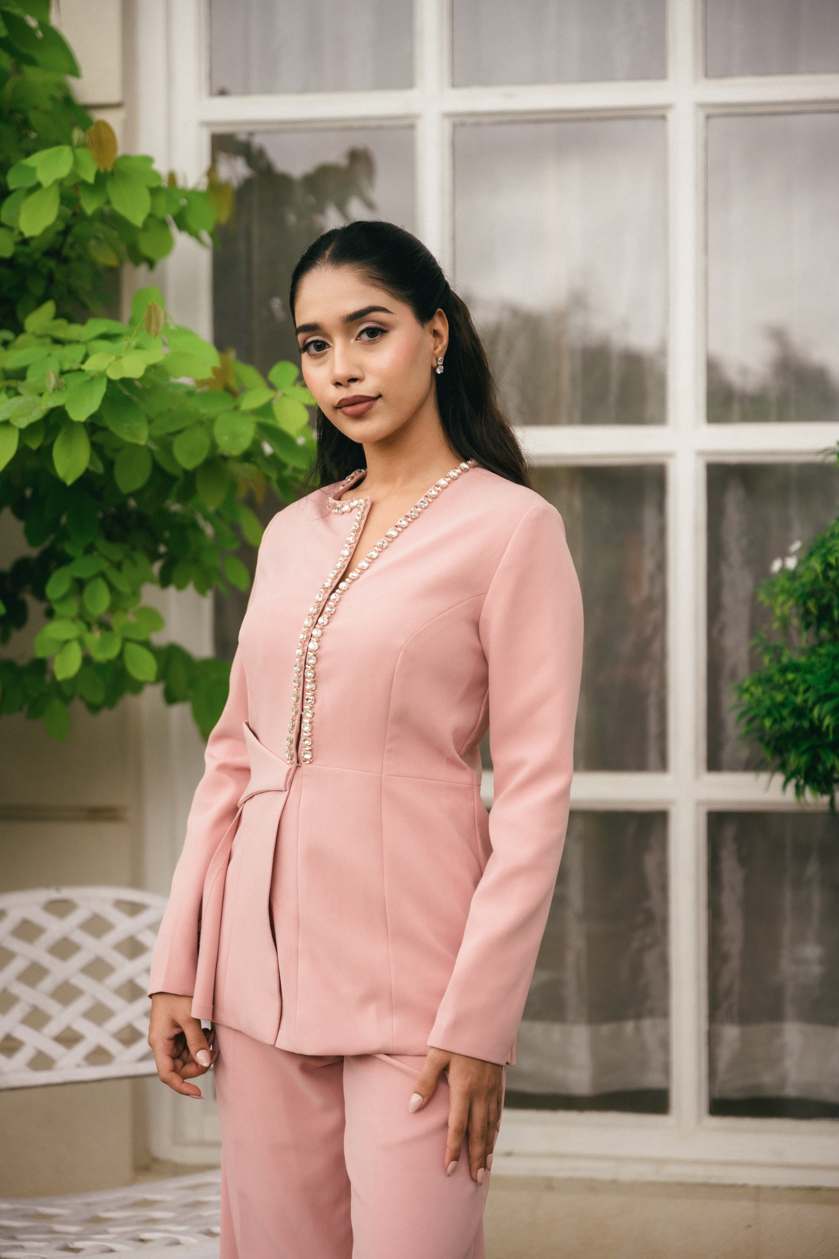 Rose Radiance Pantsuit