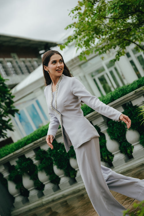 Frost Cascade Blazer Set