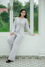 Frost Cascade Blazer Set