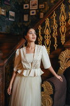 Ivory Opal Skirt Set - TAMASA
