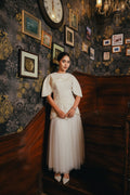 Ivory Pearl Cape Set - TAMASA
