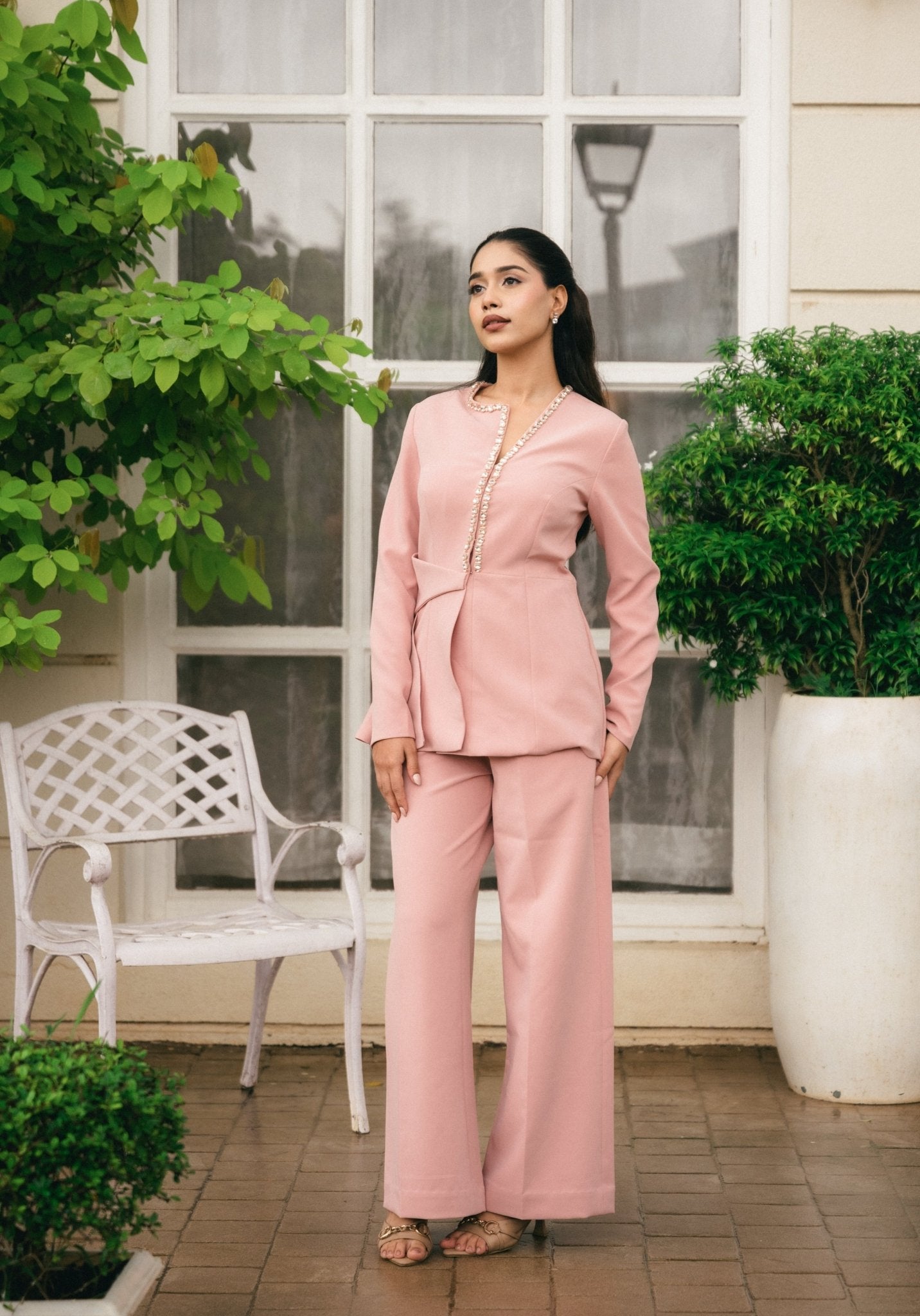 Rose Radiance Pantsuit - TAMASA